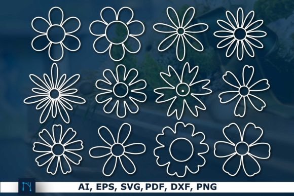 Download Daisy Flower SVG Bundle for Cricut - Svg Collection