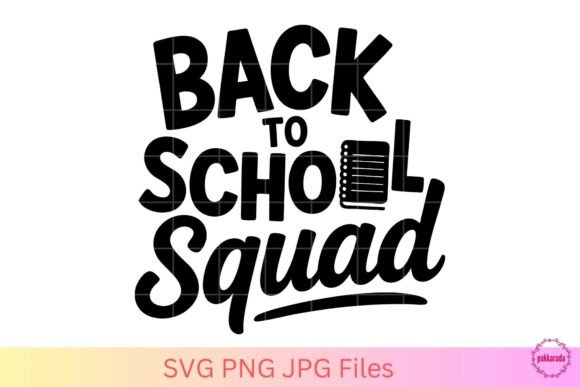 Download Back to School Squad SVG, Teacher Kids - Svg Collection