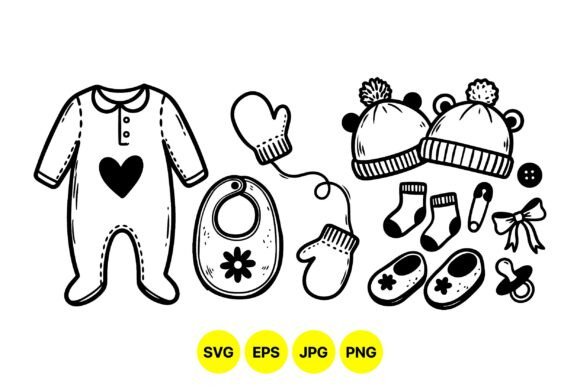 Download Cute Baby Clothes Svg Collection - Svg Collection