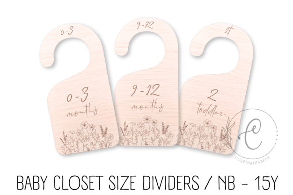 Download Baby Clothes Hangers SVG | Newborn to 15 - Svg Collection
