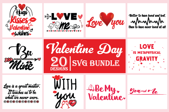 Download Valentine's Day Svg Bundle - Free Design - Svg Collection