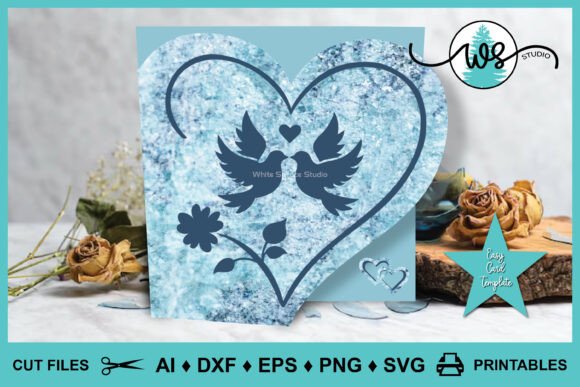 Download Wedding Anniversary Card Template SVG - Svg Collection