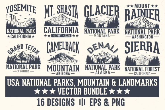 Download USA Mountain &amp; Nature Travel Bundle - Nature Collection
