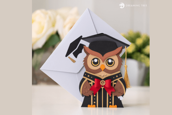 Download Owl Graduation Card SVG - Svg Collection