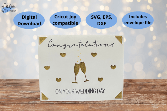 Download Congratulations Wedding Insert Card SVG - Svg Collection